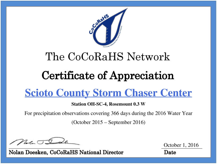 CERT WYS 2016 OH-SC-4