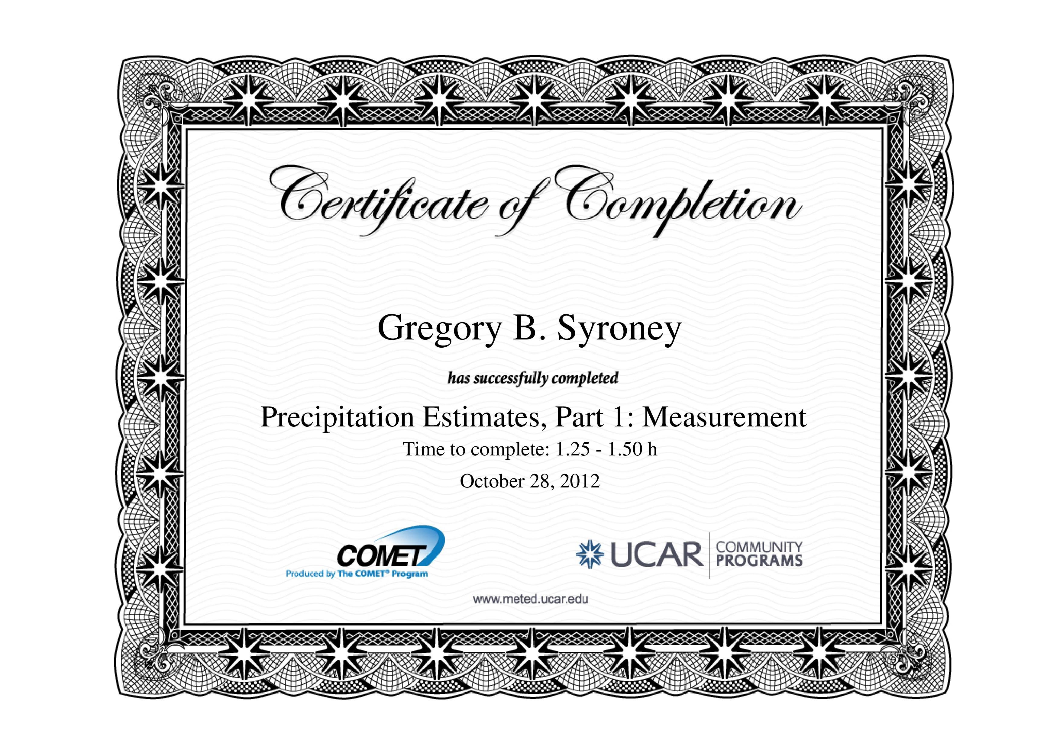Precipitation Estimates, Part 1: Measurement