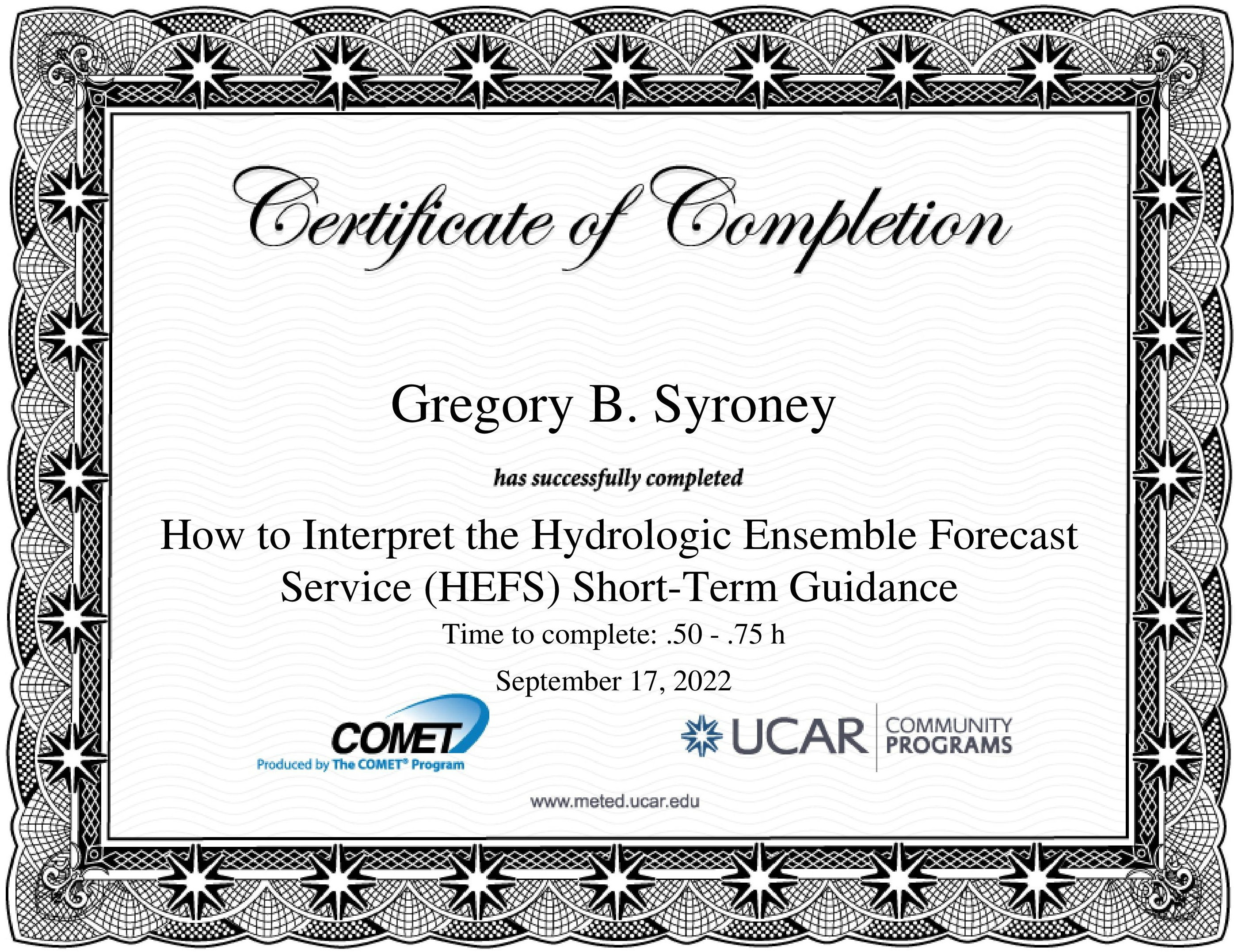 How to Interpret the Hydrologic Ensemble Forecast Service (HEFS) Short-Term Guidance