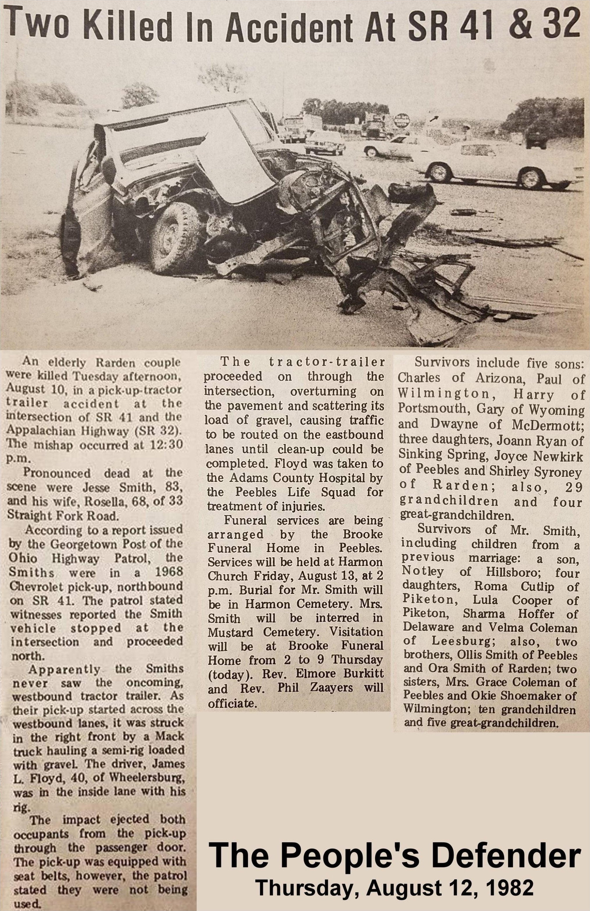 Fatal Accident Article